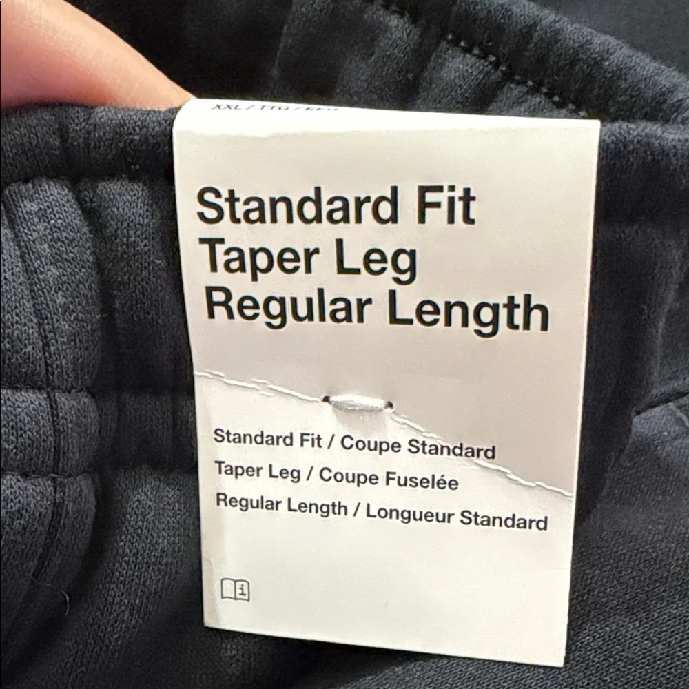 NWT Nike Black Sweatpants with Logo size XXL